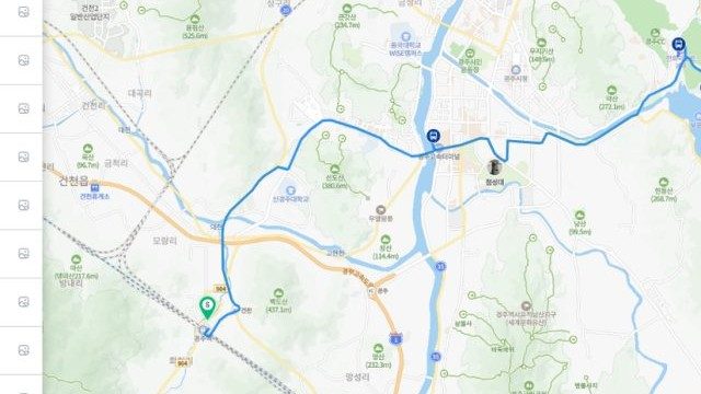 차량 실시간 위치와 노선을 통합 표시하는 RIDEUS 관제 대시보드